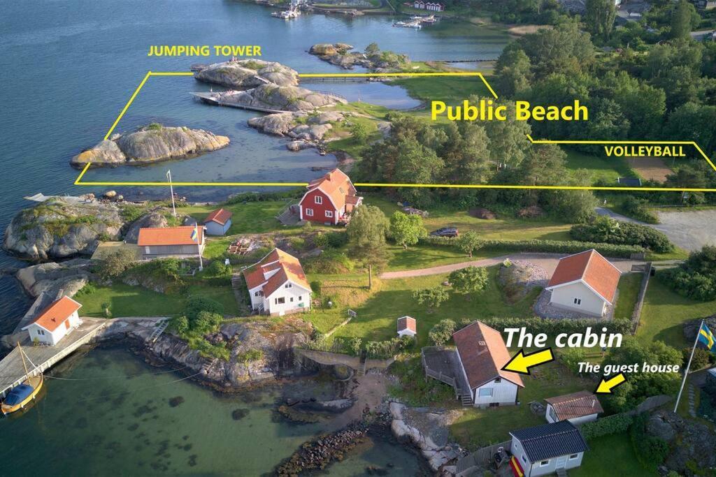Cabin At The Sea Close To Public Beach With A Jumpingtower Hoviksnas Luaran gambar